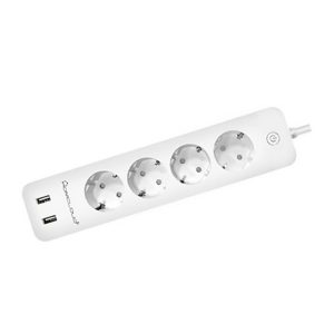 Foto principale Homcloud EPS16A4 Ciabatta multipresa Smart 4 posti con cavo da 1,8m – 4 Prese Schuko + 2 USB WiFi