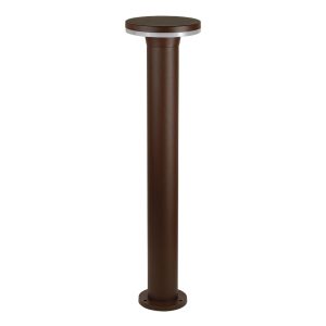 Foto principale Lampioncino Led Crono 11W Corten 60cm IP65 CCT temperatura colore regolabile Novaline