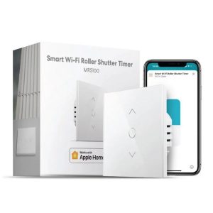 Foto principale Meross MRS100HK Controller tapparelle Smart Interruttore touch 2 tasti da parete WiFi Homekit