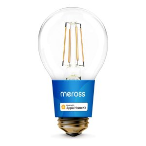 Foto principale Meross MSL100HK Lampadina Led a Filamento Smart G45 E27 6W Bianco caldo 2700K Dimmerabile WiFi Homekit
