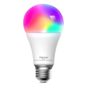 Foto principale Meross MSL120 Lampadina Led Smart A70 E27 9W RGB + CCT luce regolabile e dimmerabile WiFi