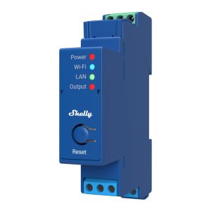 Foto principale Shelly Pro 1 16A AC Interruttore relè Smart su guida DIN 1 canale contatto pulito LAN WiFi Bluetooth