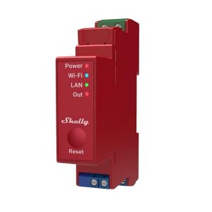 Foto principale Shelly Pro 1PM 16A AC Interruttore relè Smart su guida DIN 1 canale monitoraggio consumi LAN WiFi Bluetooth