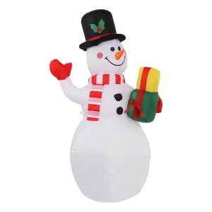 Pupazzo Di Neve LED Holiday Light, Adorabile Pupazzo Di Neve Illuminato Decorazioni Per Interni, Set Di Decorazioni Natalizie Per Esterni Illuminato Pupazzo Di Neve, Per Casa, Prato, Cortile, Cent