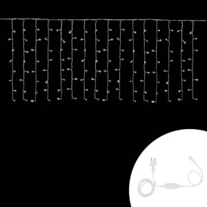 Foto principale Tenda luminosa 3 metri 128 MaxiLed Reflex Professionale Bianco Freddo fisso e intermittente prolungabile altezza 80cm da esterno Wisdom