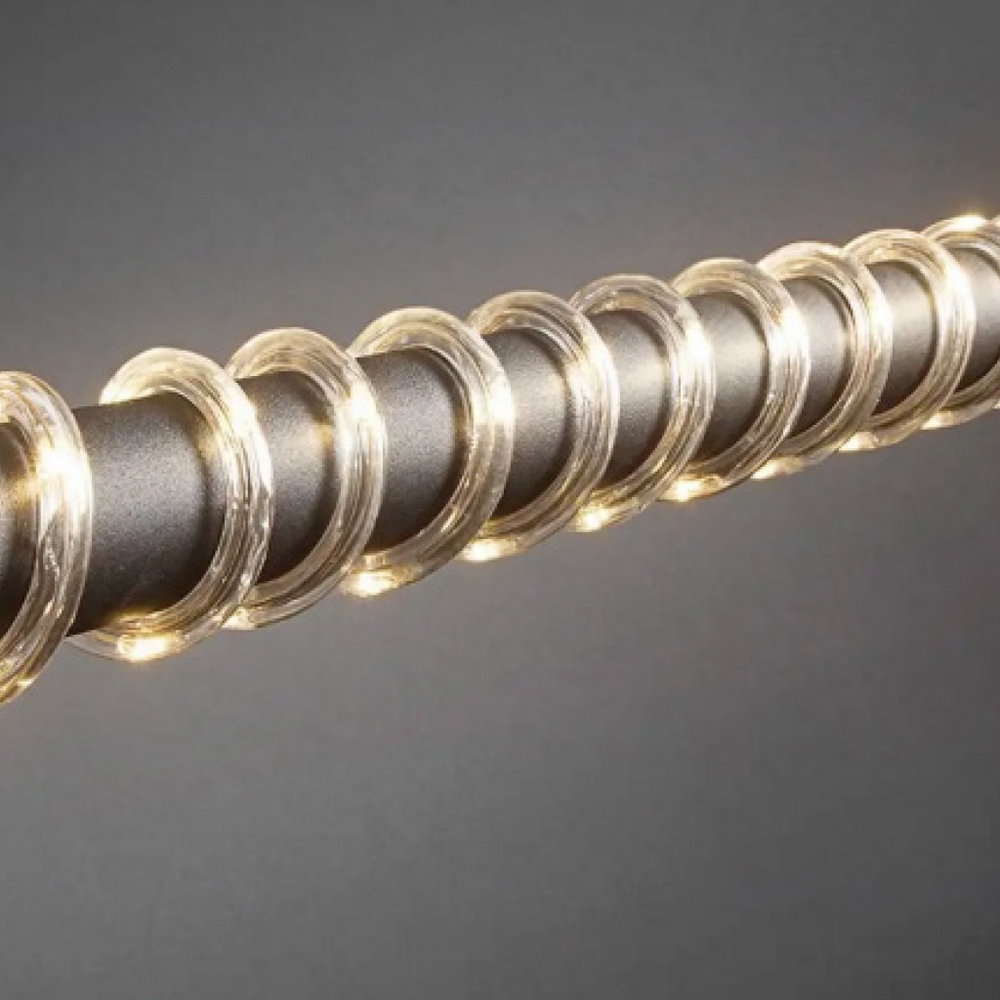 Tubo luminoso 50 metri da esterno da 1000 Led Bianco Caldo Wisdom - Foto 2