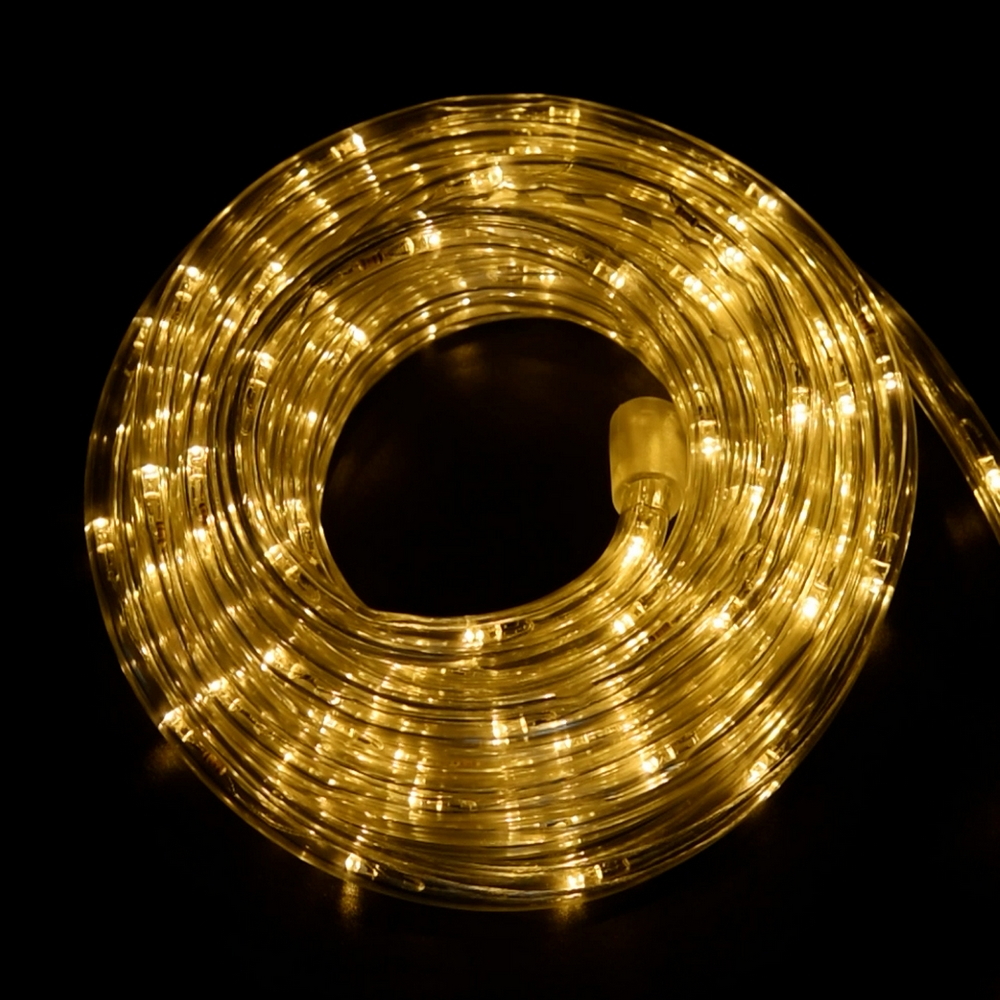 Tubo luminoso 50 metri da esterno da 1000 Led Bianco Caldo Wisdom - Foto 3