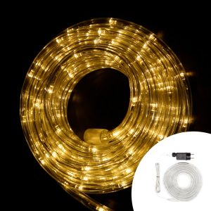 Foto principale Tubo luminoso 50 metri da esterno da 1000 Led Bianco Caldo Wisdom