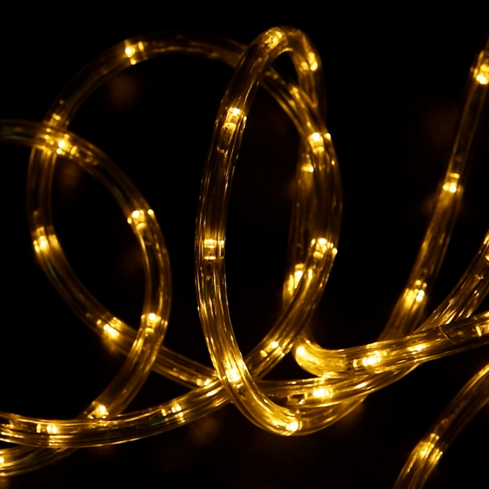 Tubo luminoso 50 metri da esterno da 1000 Led Bianco Caldo Wisdom - Foto 4