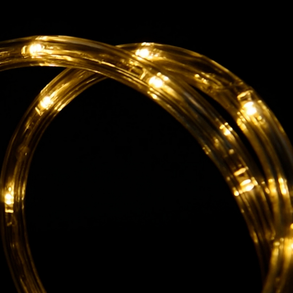 Tubo luminoso 50 metri da esterno da 1000 Led Bianco Caldo Wisdom - Foto 5