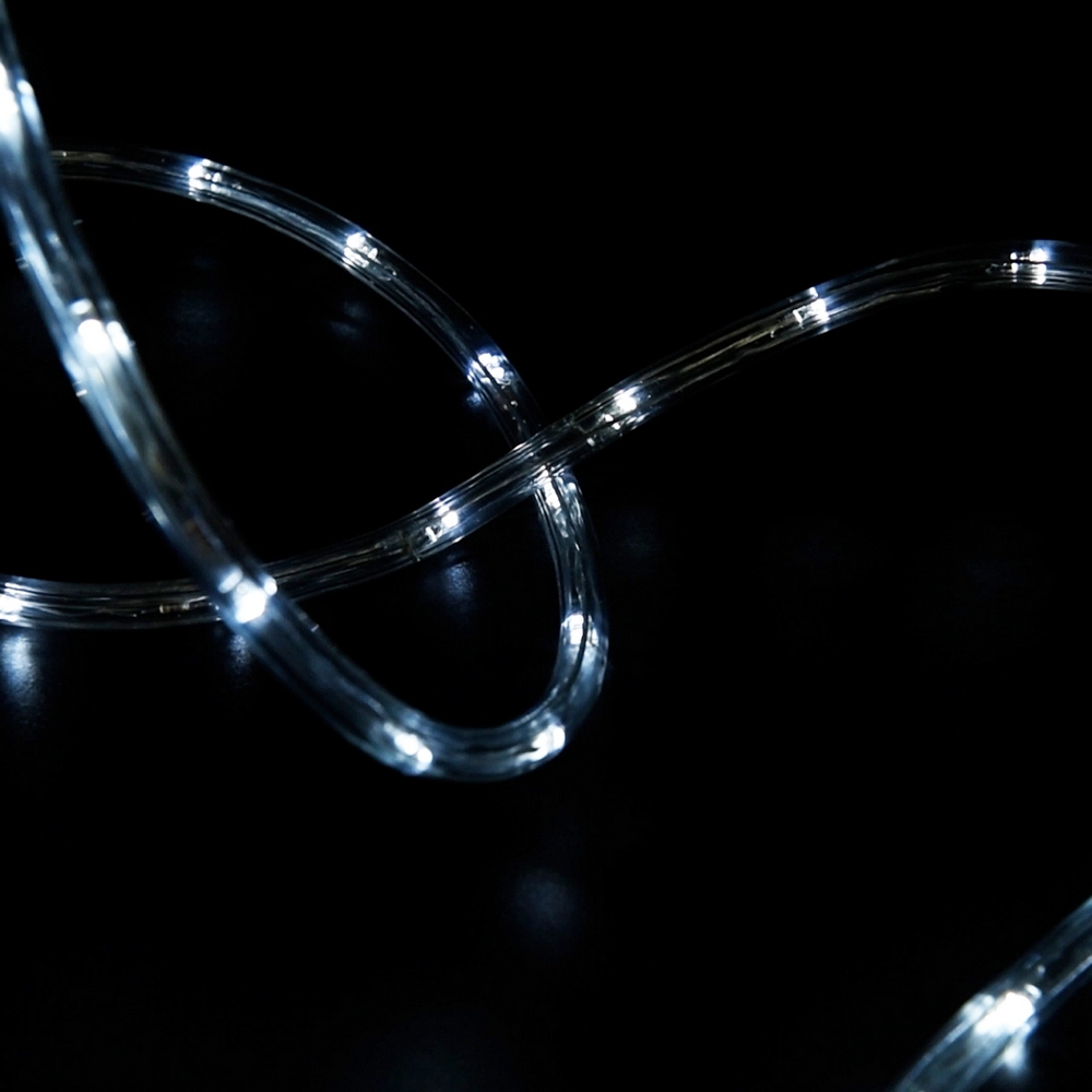 Tubo luminoso 50 metri da esterno da 1000 Led Bianco Freddo Wisdom - Foto 4