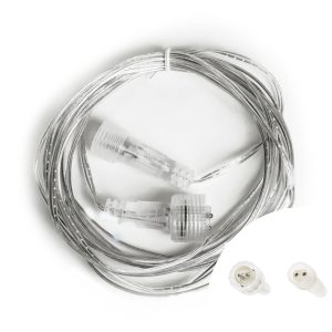 Foto principale Cavo prolunga 10 metri trasparente per catena di luci e tende luminose Led di Natale Wisdom