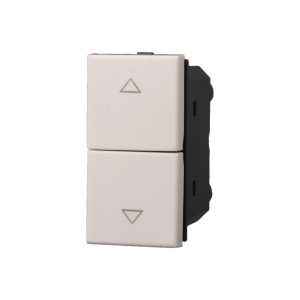 Foto principale Doppio Pulsante con frecce 10A bianco compatibile anche con BTicino Axolute