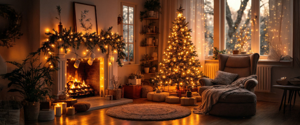 natale luci di natale da interno