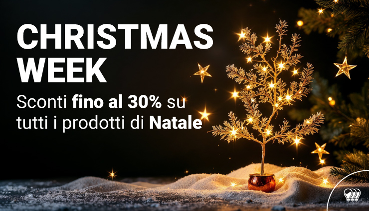 Sconti fino al 30% su tutti i prodotti di Natale