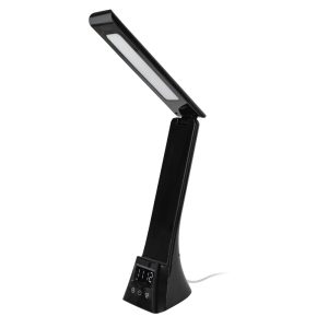 Foto principale Lampada da tavolo Led touch Yuki luce regolabile 6W Nera USB Type-C Novaline