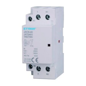 Foto principale Contattore modulare 2P 40A AC 220V 1 contatto NO 1 contatto NC Ettroit
