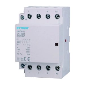 Foto principale Contattore modulare 4P 63A AC 220V 3 contatti NO 1 contatto NC Ettroit