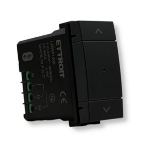 Foto principale Doppio Pulsante con frecce Smart Tuya Wi-Fi nero compatibile anche con BTicino Livinglight