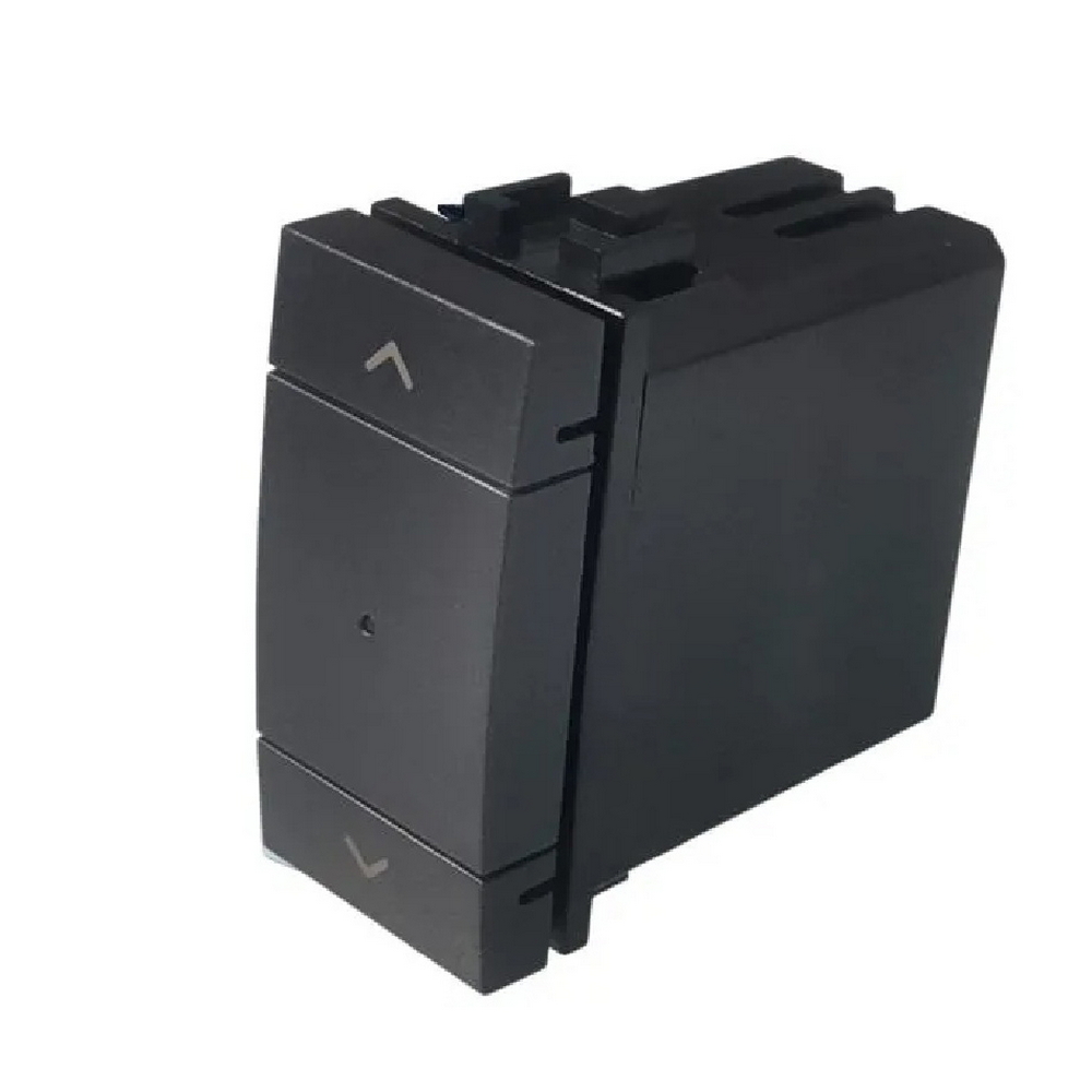 Foto principale Doppio Pulsante con frecce Smart Tuya Zigbee nero compatibile anche con BTicino Livinglight