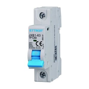 Foto principale Interruttore automatico magnetotermico modulare 1P 50A 6KA 220V Ettroit