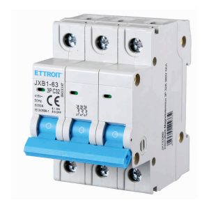 Foto principale Interruttore automatico magnetotermico modulare 3P 32A 6KA 380V Ettroit