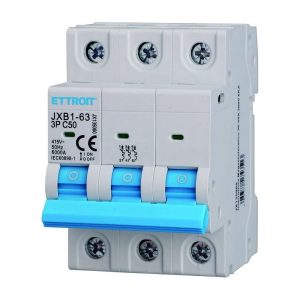 Foto principale Interruttore automatico magnetotermico modulare 3P 50A 6KA 380V Ettroit