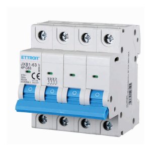 Foto principale Interruttore automatico magnetotermico modulare 4P 63A 6KA 380V Ettroit
