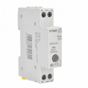 Foto principale Interruttore automatico magnetotermico Smart Tuya WiFi modulare 1P 40A 220V Ettroit