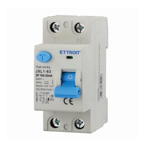 Foto principale Interruttore differenziale puro Salvavita modulare 2P 16A 30mA 6KA 220V classe A Ettroit