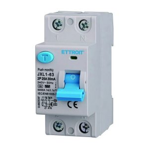 Foto principale Interruttore differenziale puro Salvavita modulare 2P 25A 30mA 6KA 220V curva F Ettroit
