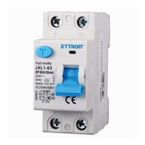 Foto principale Interruttore differenziale puro Salvavita modulare 2P 63A 30mA 6KA 220V classe A Ettroit