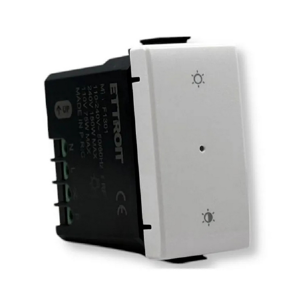 Foto principale Interruttore Dimmer Smart Tuya Zigbee bianco compatibile anche con BTicino Matix