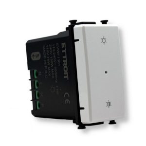 Foto principale Interruttore Dimmer Wi-Fi Tuya bianco compatibile anche con Vimar Plana