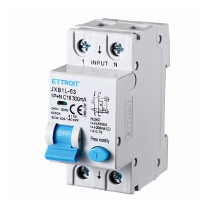 Foto principale Interruttore magnetotermico differenziale modulare 1P+N 16A 300mA 6KA 220V Ettroit