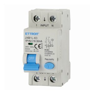 Foto principale Interruttore magnetotermico differenziale modulare 1P+N 16A 30mA 6KA 220V Ettroit