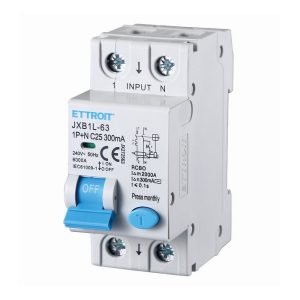 Foto principale Interruttore magnetotermico differenziale modulare 1P+N 25A 300mA 6KA 220V Ettroit