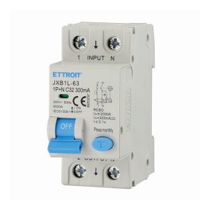 Foto principale Interruttore magnetotermico differenziale modulare 1P+N 32A 300mA 6KA 220V classe A Ettroit