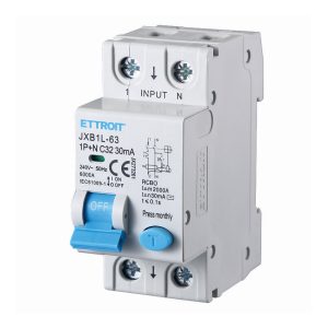 Foto principale Interruttore magnetotermico differenziale modulare 1P+N 32A 30mA 6KA 220V Ettroit