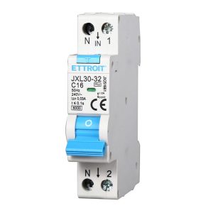 Foto principale Interruttore magnetotermico differenziale modulare compatto 1P+N 16A 30mA 6KA 220V Ettroit