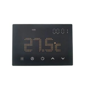 Foto principale Termostato Smart Tuya Wi-Fi Touch cronotermostato digitale programmabile nero da incasso Ettroit