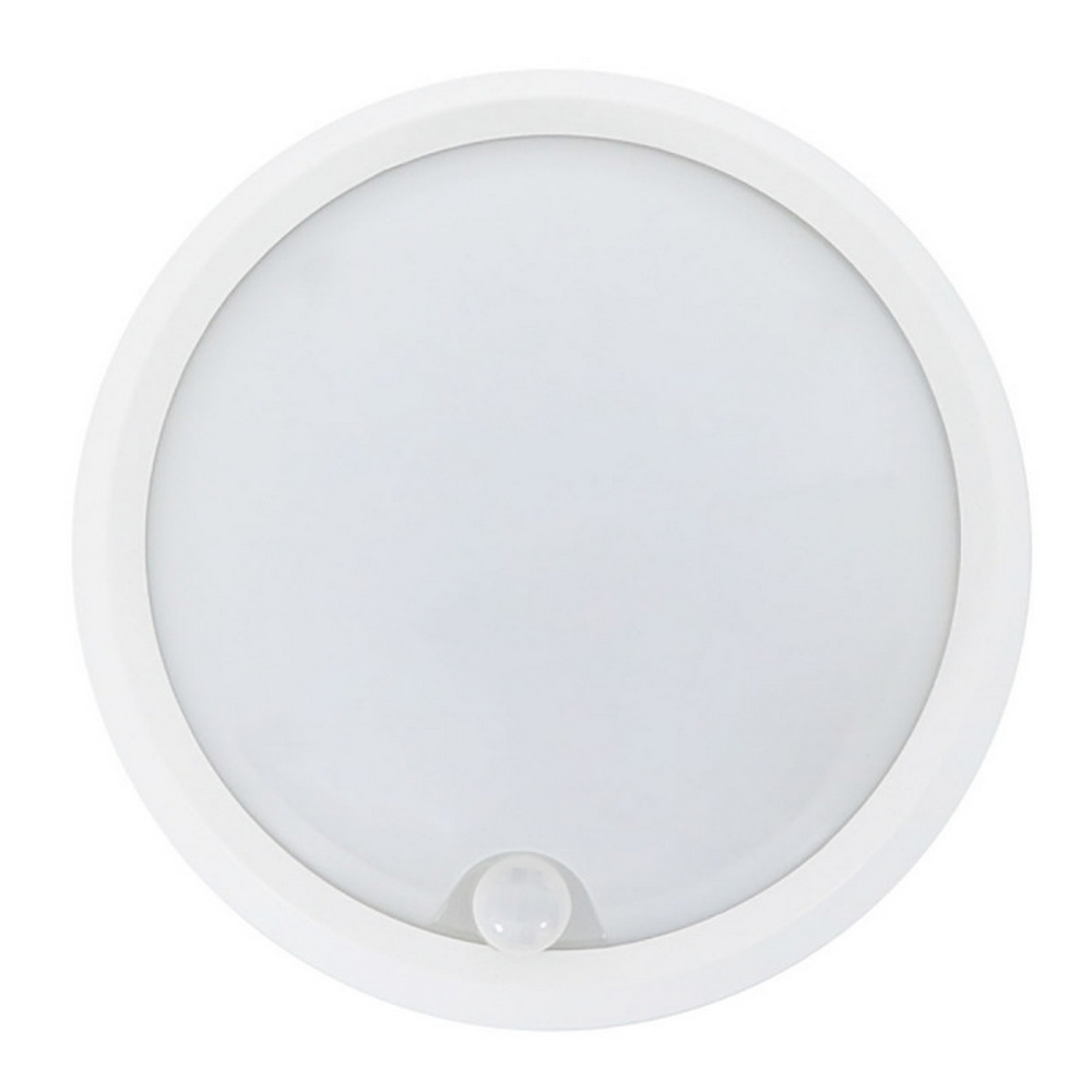 Applique Led da parete Sfera 12W Bianco IP64 con sensore di movimento Bianco freddo 6000K M LEDME - Foto 1