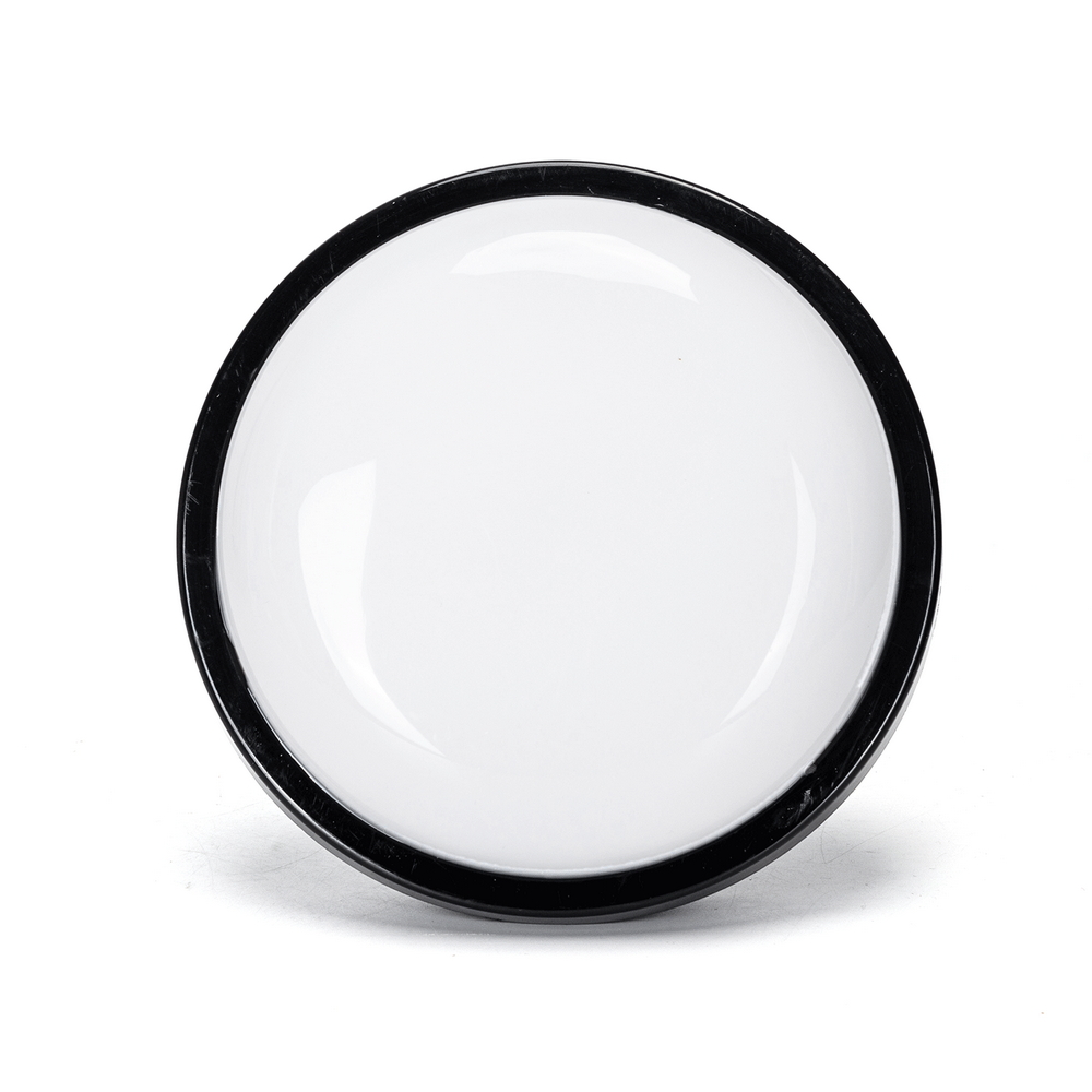 Applique Led da parete slim Round 15W rotondo Nero IP65 Bianco freddo 6500K Aigostar - Foto 1