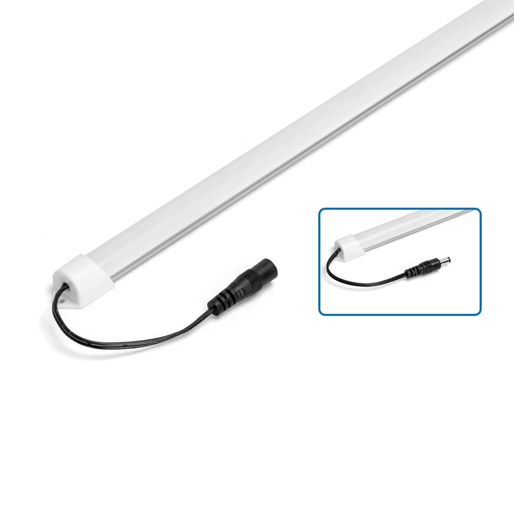 Barra Led 24W da 60cm prolungabile Bianco freddo 6500K confezione 4pz Aigostar - Foto 1