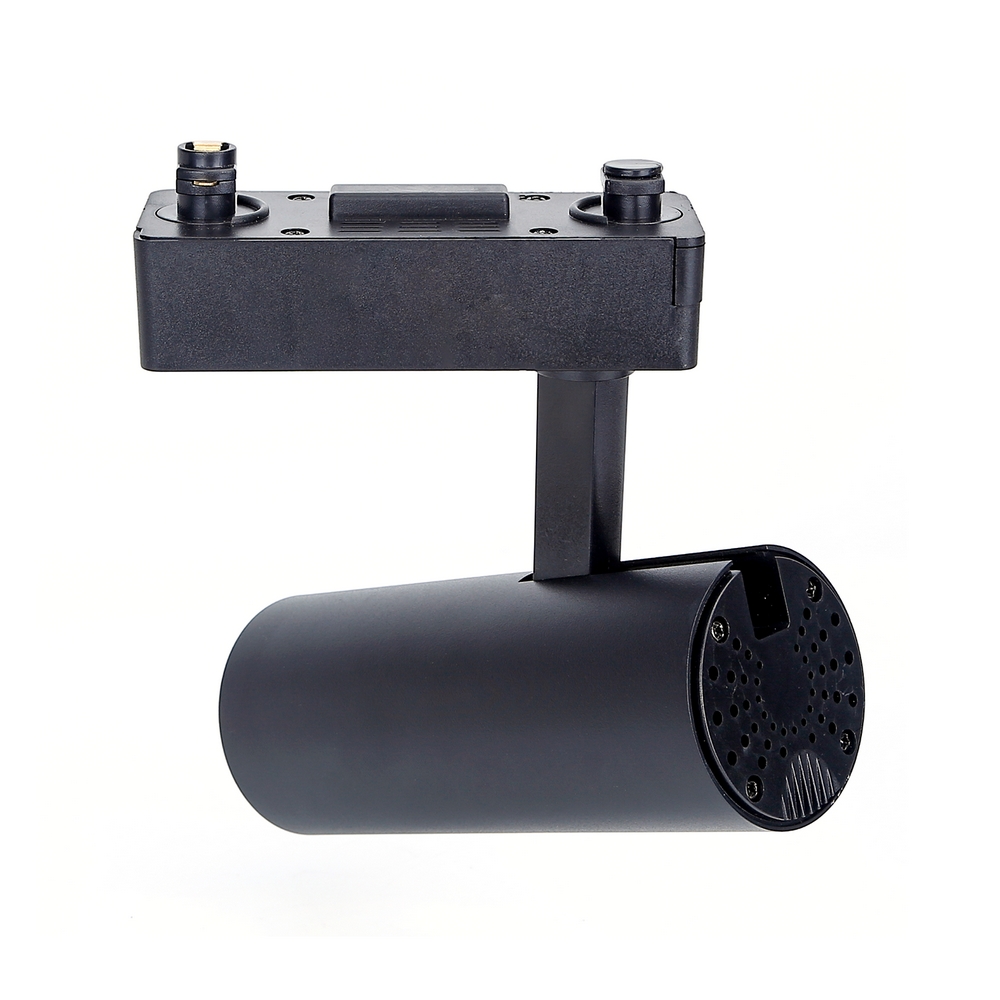 Faretto Led da binario 15W nero orientabile monofase Bianco freddo 6500K Aigostar - Foto 1