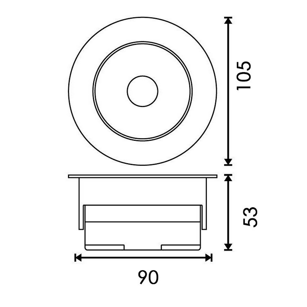 Faretto Led da incasso 15W Rotondo Orientabile Cornice bianca Apertura 36 gradi Bianco freddo 6000K M LEDME - Foto 2