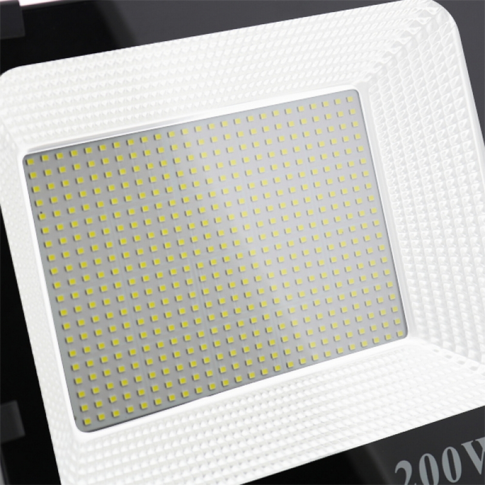 Faro proiettore Led 200W Nero da esterno IP65 Bianco Neutro 4500K M LEDME - Foto 1