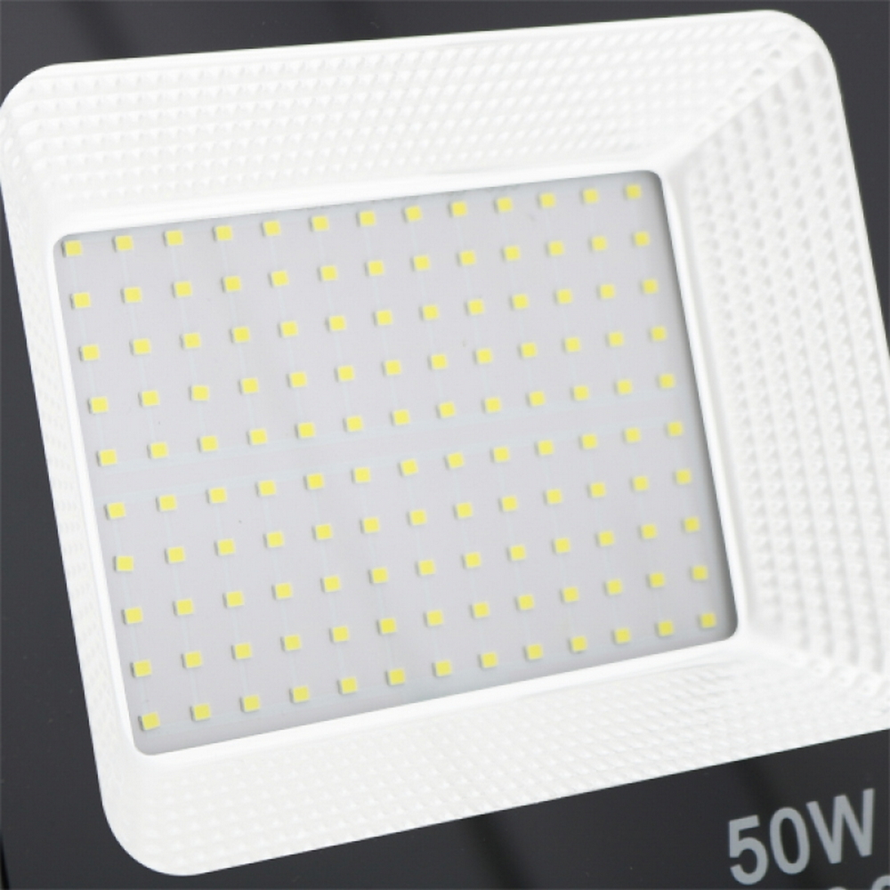 Faro proiettore Led 50W Nero da esterno IP65 Bianco Freddo 6000K M LEDME - Foto 1