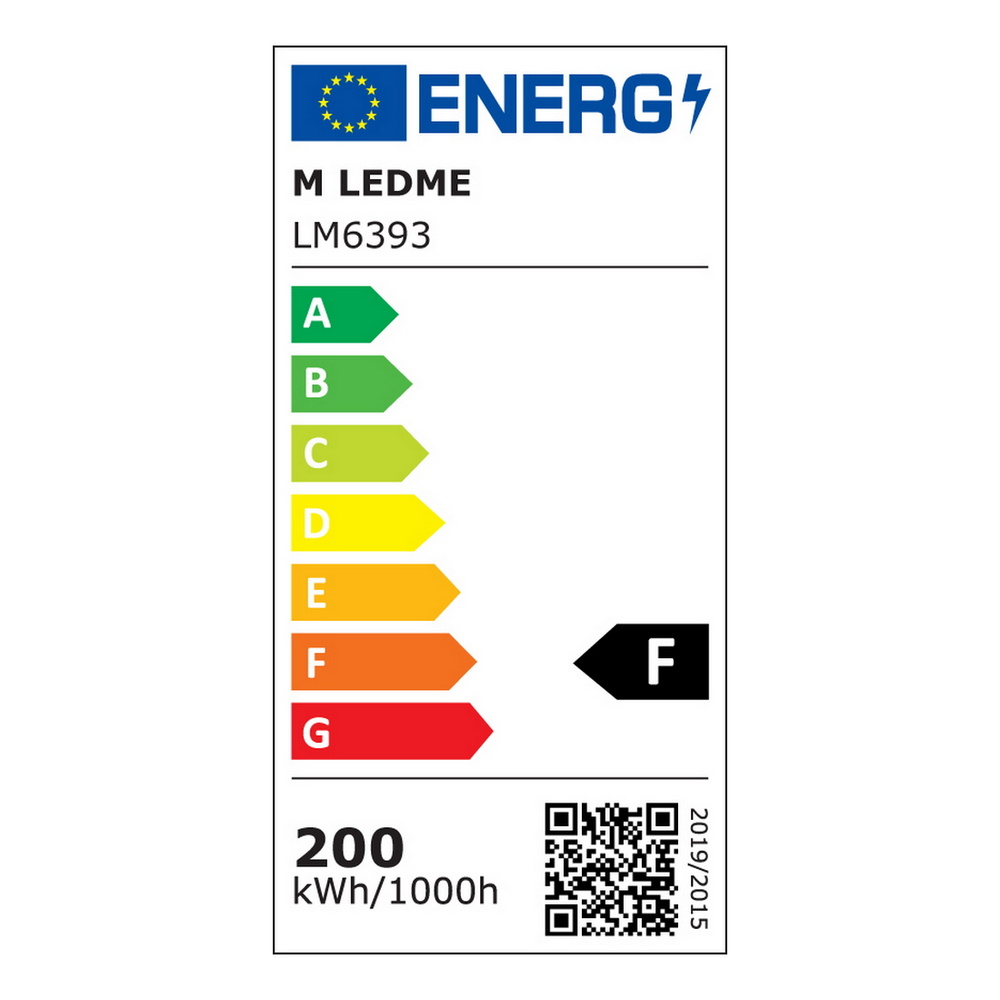 Faro proiettore Led Napoli 200W Nero da esterno IP65 Bianco freddo 6000K M LEDME - Foto 3