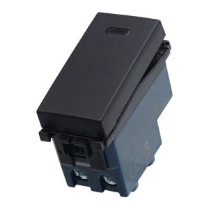 Foto principale Invertitore unipolare basculante 16A nero compatibile anche con Vimar Arké